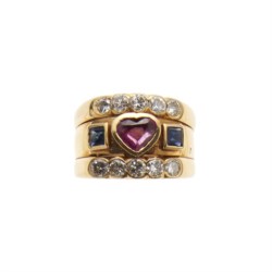 Anello in oro giallo 18kt