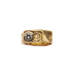 Anello in oro giallo 18kt