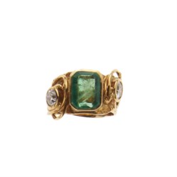 Anello in oro giallo 18kt