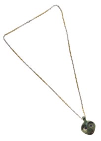 Collana in oro bicolore 18kt