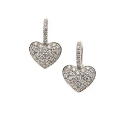 Orecchini in oro bianco 18kt