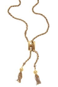 Collana in oro bicolore 18kt