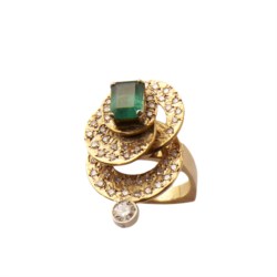 Anello in oro giallo 18kt