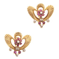 Orecchini in oro giallo 18kt