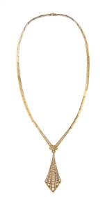 Collana in oro giallo 18kt