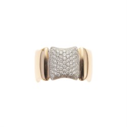Anello in oro rosé 18kt