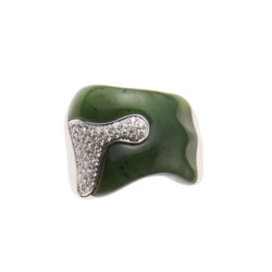 Anello in oro bianco 18kt