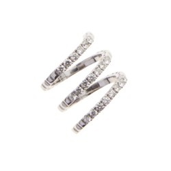 Anello in oro bianco 18kt