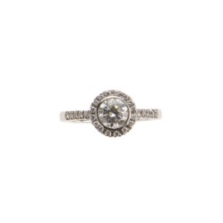 Anello in oro bianco 18kt
