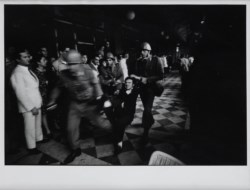Giangiacomo Spadari arrestato dalla polizia durante la XXXIV Biennale d'Arte di Venezia