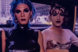 Misty and Jimmy Paulette in a Taxi, NYC