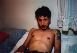 Kee in bed, E. Hampton, NY