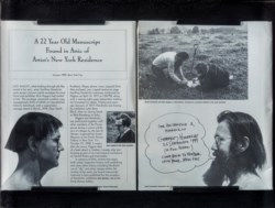 A 22 year old manuscript found in attic of artist's New York residence (A Full Moon)