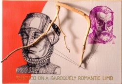Perched on a baroquely romantic limb
