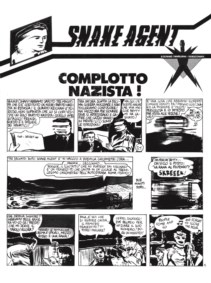Snake Agent. Complotto nazista! - Storia completa in sei tavole