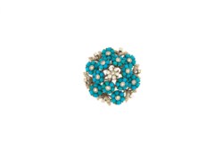 Spilla in oro bianco 18kt