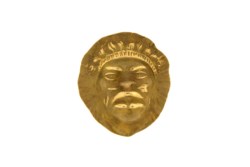 Spilla in oro 18kt, anni '70