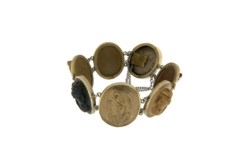 Bracciale in lega d'argento, fine '800