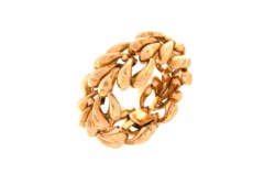 Bracciale in oro rosso 18kt, anni '40