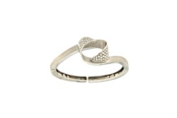 Bracciale in oro bianco 18kt, anni '80