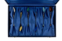 Set cucchiaini in argento 925