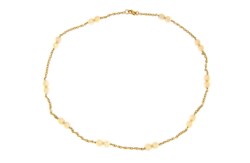 Collier in oro giallo 18kt, anni '50