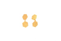 Gemelli in oro giallo 18kt, anni '60