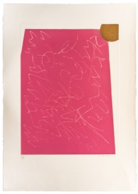 Trittico, Asimmetrico rosa - Asimmetrico blu - Asimmetrico rosso