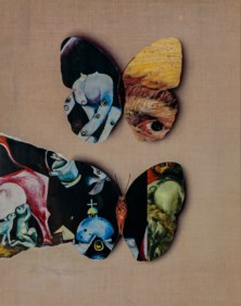 Due farfalle - Occhio di Van Gogh + Chagal