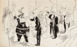 Satirical illustration