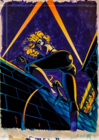 La bionda - Bondage palace, n. 1 colour for the cover