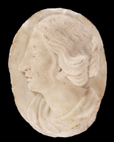 Venetian school of the XVIII century, manner of Giovanni Bonazza - Profile of a woman