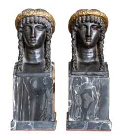 Bronze herms