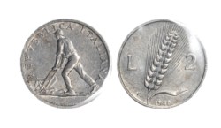 REPUBBLICA ITALIANA - 2 lire 1946
