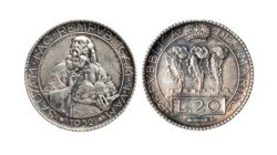 SAN MARINO - Vecchia monetazione (1864-1938) - 20 lire 1932