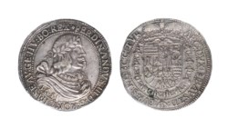 AUSTRIA - FERDINANDO III D'ASBURGO (1637-1657), Thaler 1651, Vienna