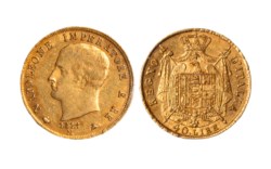 MILANO - NAPOLEONE I, Re d'Italia (1805-1814) - 40 lire 1814
