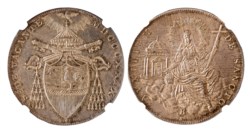 SEDE VACANTE (1829) - Scudo 1829, Bologna