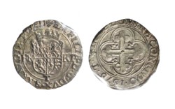 EMANUELE FILIBERTO (1553-1580) - Bianco 1576, Torino