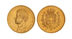 CARLO ALBERTO (1831-1849) - 100 lire 1835 Torino