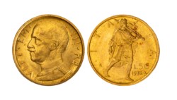VITTORIO EMANUELE III (1900-1946) - 50 lire 1932, anno X