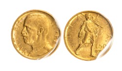 VITTORIO EMANUELE III (1900-1943) - 50 lire 1933 anno XI