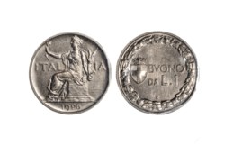 VITTORIO EMANUELE III (1900-1946) - 1 lira 1926