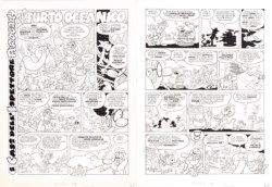 I casi dell'ispettore Perogatt - Il furto oceanico, storia completa in due tavole