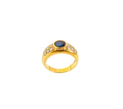 Anello in oro giallo 18kt