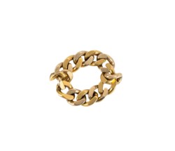 Anello in oro bicolore 18kt