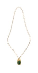 Collana in oro bicolore 18kt con pendente