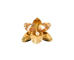 Spilla in oro giallo 18kt