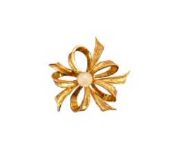 Spilla in oro giallo 18kt