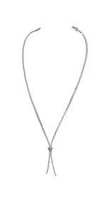 Collier in oro bianco 18kt e diamanti
